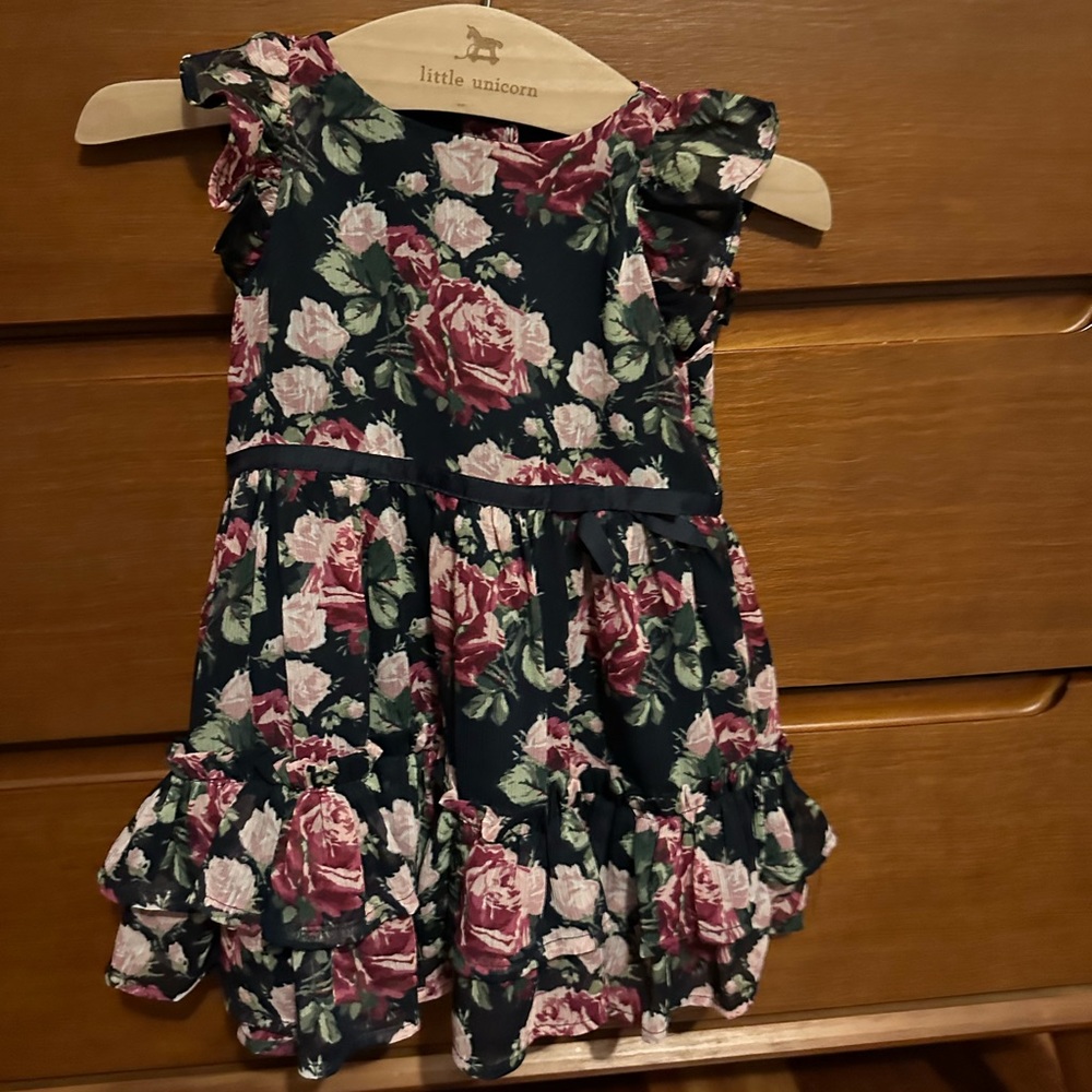 Floral Janie and Jack Dress